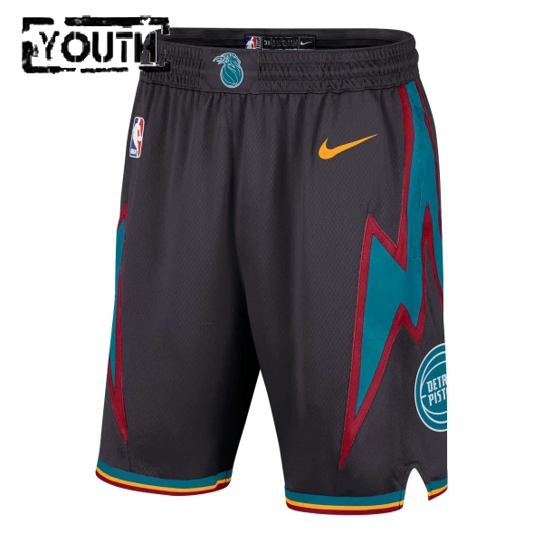 Nike Dječji Kratke Hlače Detroit Pistons City Edition 2025/26 Swingman