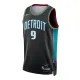 Nike Muški Dres Detroit Pistons Ausar Thompson City Edition 2025/26 Swingman Crna