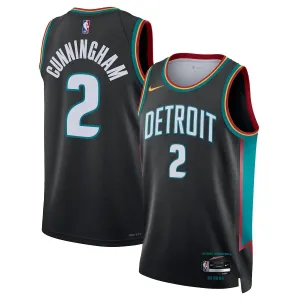 Nike Muški Dres Detroit Pistons Cade Cunningham City Edition 2025/26 Swingman Crna