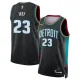Nike Muški Dres Detroit Pistons Jaden Ivey City Edition 2025/26 Swingman Crna