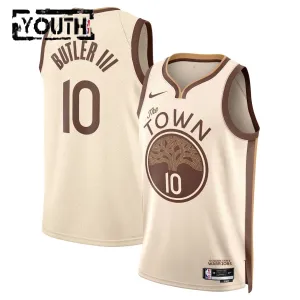 Nike Dječji Dres Golden State Warriors Jimmy Butler III City Edition 2025/26 Swingman Bijela