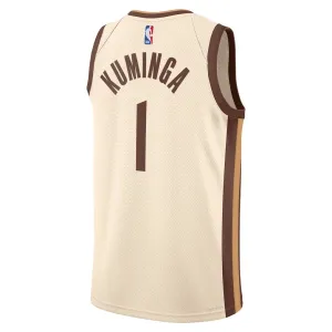 Nike Muški Dres Golden State Warriors Jonathan Kuminga City Edition 2025/26 Swingman Bijela