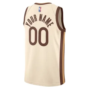Nike Muški Dres Golden State Warriors Personalizacija City Edition 2025/26 Swingman Bijela