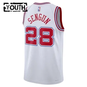 Nike Dječji Dres Houston Rockets Alperen Sengun City Edition 2025/26 Swingman Bijela