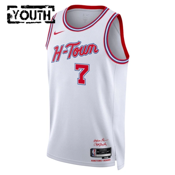 Nike Dječji Dres Houston Rockets Kevin Durant City Edition 2025/26 Swingman Bijela