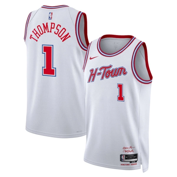 Nike Muški Dres Houston Rockets Amen Thompson City Edition 2025/26 Swingman Bijela