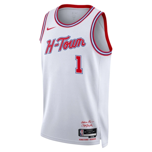 Nike Muški Dres Houston Rockets Amen Thompson City Edition 2025/26 Swingman Bijela