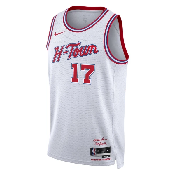 Nike Muški Dres Houston Rockets Tari Eason City Edition 2025/26 Swingman Bijela