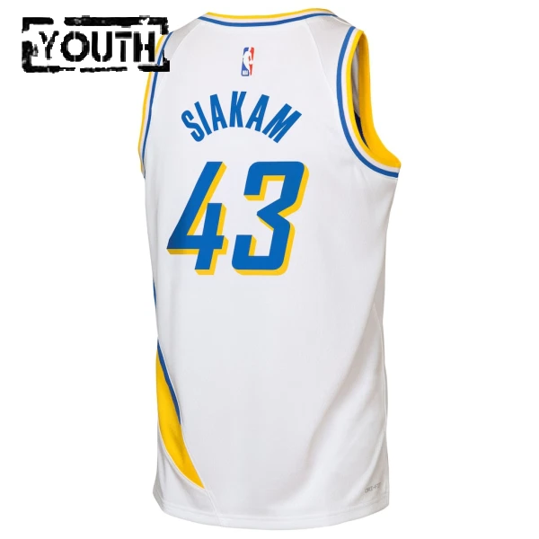 Nike Dječji Dres Indiana Pacers Pascal Siakam City Edition 2025/26 Swingman Bijela
