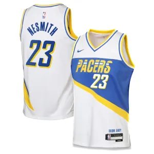 Nike Muški Dres Indiana Pacers Aaron Nesmith City Edition 2025/26 Swingman Bijela