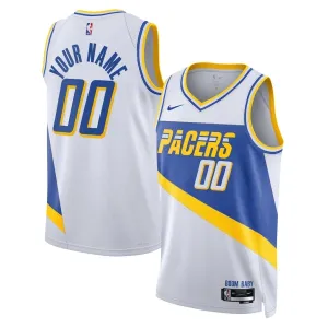 Nike Muški Dres Indiana Pacers Personalizacija City Edition 2025/26 Swingman Bijela