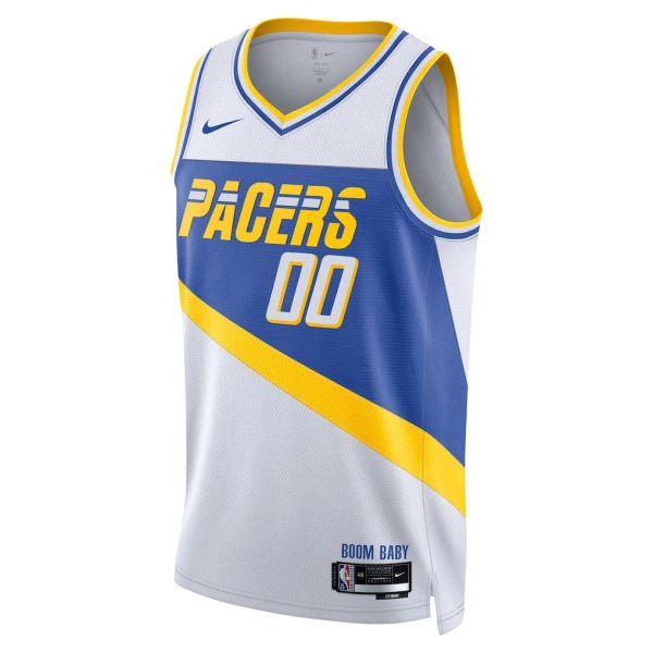 Nike Muški Dres Indiana Pacers Personalizacija City Edition 2025/26 Swingman Bijela