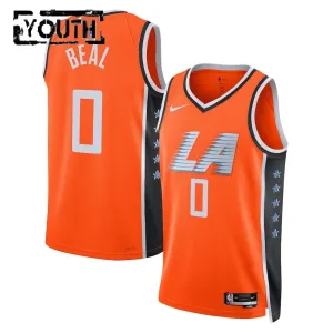 Nike Dječji Dres LA Clippers Bradley Beal City Edition 2025/26 Swingman NarančAsto