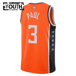 Nike Dječji Dres LA Clippers Chris Paul City Edition 2025/26 Swingman NarančAsto