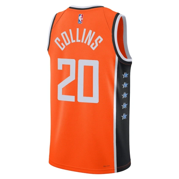 Nike Muški Dres LA Clippers John Collins City Edition 2025/26 Swingman NarančAsto