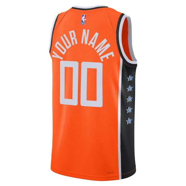 Nike Muški Dres LA Clippers Personalizacija City Edition 2025/26 Swingman NarančAsto