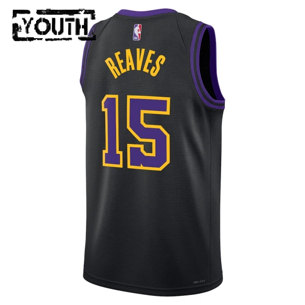 Nike Dječji Dres Los Angeles Lakers Austin Reaves City Edition 2025/26 Swingman Crna