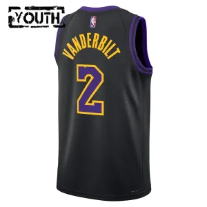 Nike Dječji Dres Los Angeles Lakers Jarred Vanderbilt City Edition 2025/26 Swingman Crna