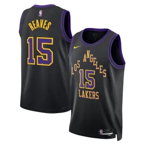 Nike Muški Dres Los Angeles Lakers Austin Reaves City Edition 2025/26 Swingman Crna