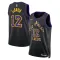 Nike Muški Dres Los Angeles Lakers Jake Laravia City Edition 2025/26 Swingman Crna