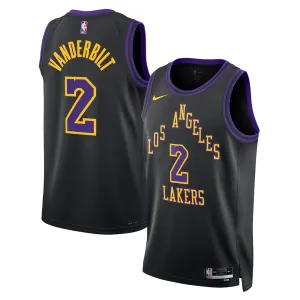 Nike Muški Dres Los Angeles Lakers Jarred Vanderbilt City Edition 2025/26 Swingman Crna