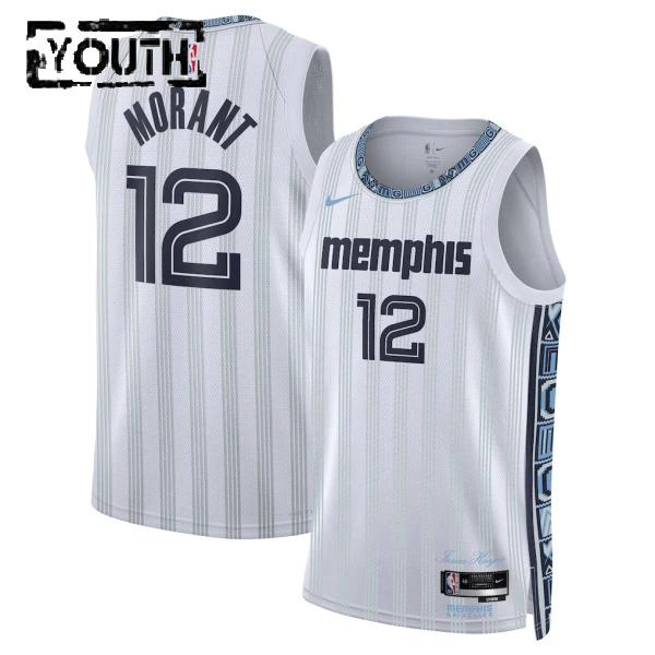 Nike Dječji Dres Memphis Grizzlies Ja Morant City Edition 2025/26 Swingman Sivo Nike Dječji Dres Memphis Grizzlies Ja Morant City Edition 2025/26 Swingman Sivo
