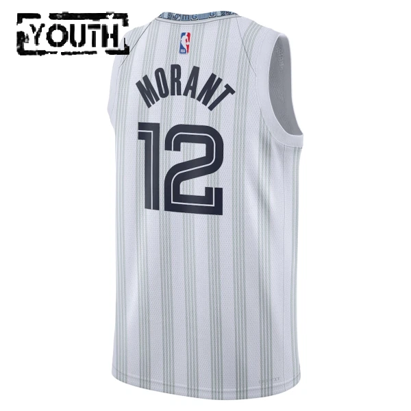 Nike Dječji Dres Memphis Grizzlies Ja Morant City Edition 2025/26 Swingman Sivo