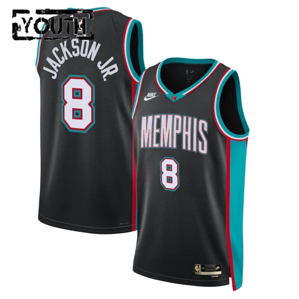 Nike Dječji Dres Memphis Grizzlies Jaren Jackson JR Classic Edition 2025/26 Swingman Crna