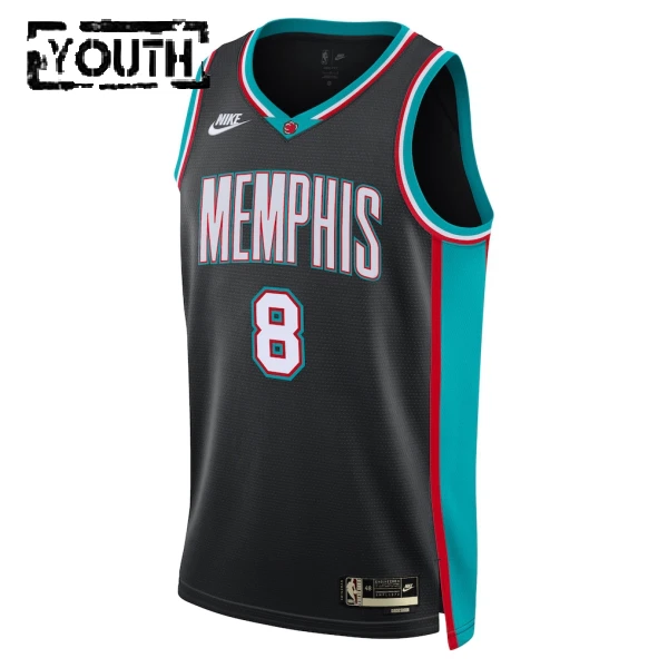 Nike Dječji Dres Memphis Grizzlies Jaren Jackson JR Classic Edition 2025/26 Swingman Crna