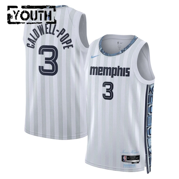 Nike Dječji Dres Memphis Grizzlies Kentavious Caldwell Pope City Edition 2025/26 Swingman Sivo Nike Dječji Dres Memphis Grizzlies Kentavious Caldwell Pope City Edition 2025/26 Swingman Sivo