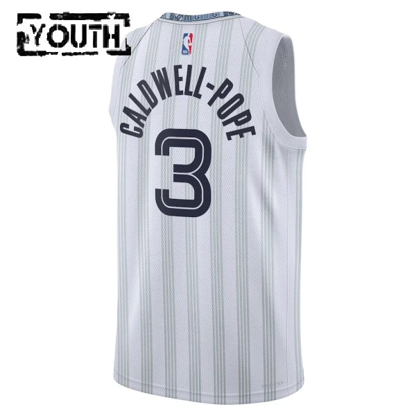 Nike Dječji Dres Memphis Grizzlies Kentavious Caldwell Pope City Edition 2025/26 Swingman Sivo