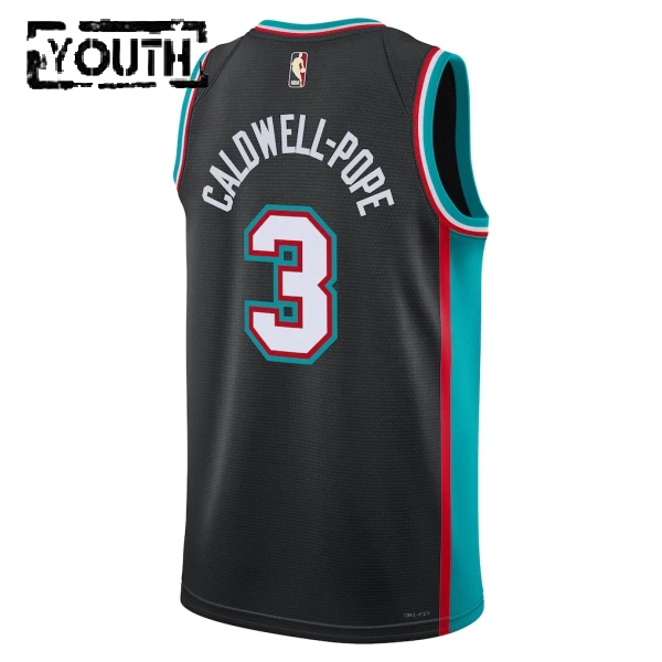 Nike Dječji Dres Memphis Grizzlies Kentavious Caldwell Pope Classic Edition 2025/26 Swingman Crna