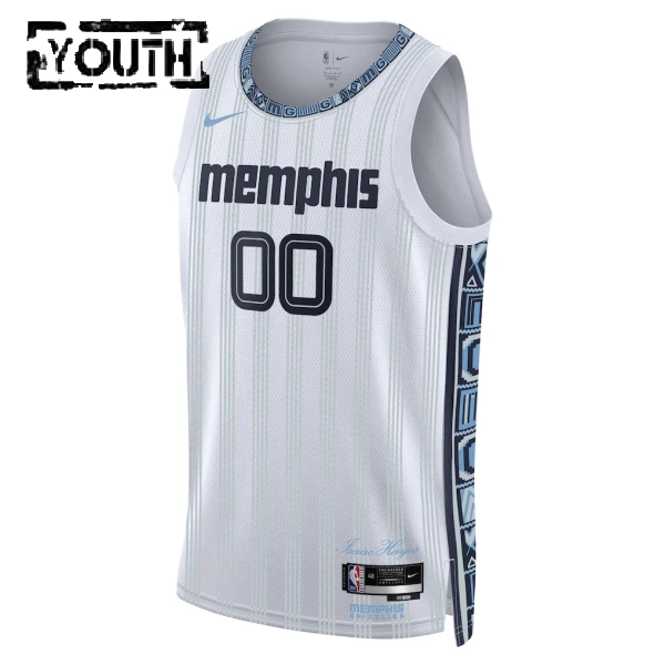 Nike Dječji Dres Memphis Grizzlies Personalizacija City Edition 2025/26 Swingman Sivo