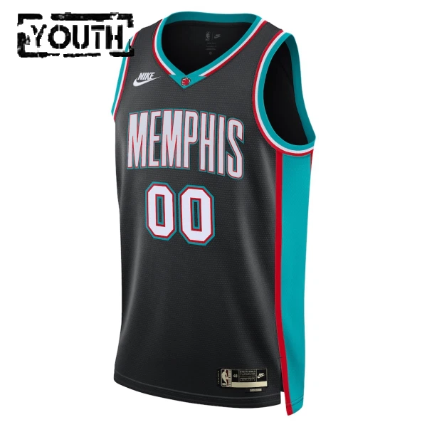 Nike Dječji Dres Memphis Grizzlies Personalizacija Classic Edition 2025/26 Swingman Crna