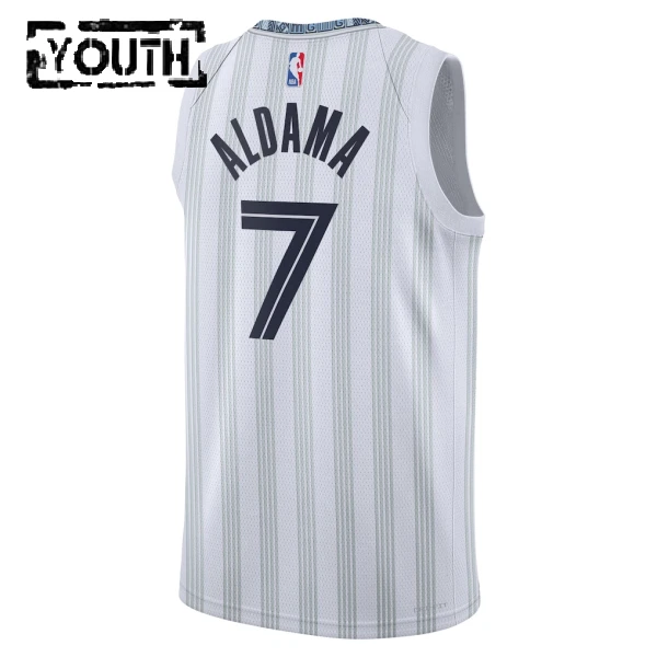 Nike Dječji Dres Memphis Grizzlies Santi Aldama City Edition 2025/26 Swingman Sivo