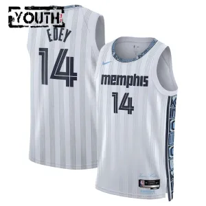 Nike Dječji Dres Memphis Grizzlies Zach Edey City Edition 2025/26 Swingman Sivo