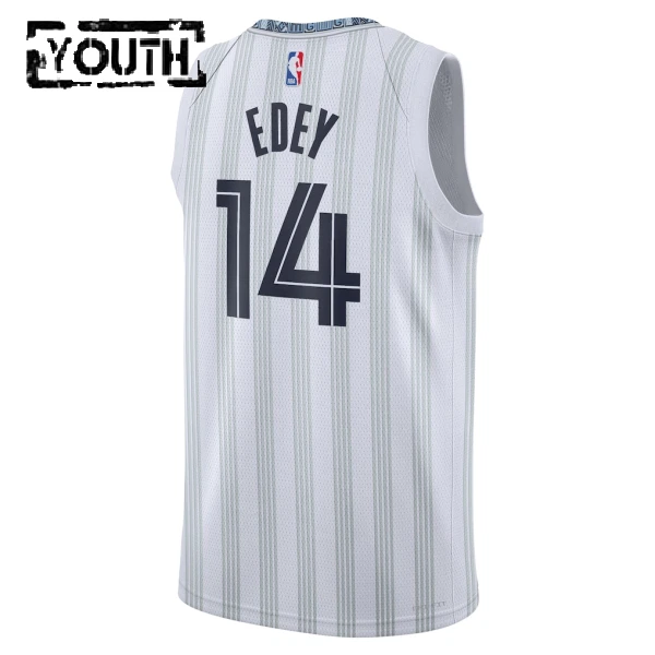 Nike Dječji Dres Memphis Grizzlies Zach Edey City Edition 2025/26 Swingman Sivo