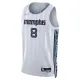 Nike Muški Dres Memphis Grizzlies Jaren Jackson JR City Edition 2025/26 Swingman Sivo