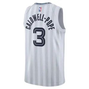 Nike Muški Dres Memphis Grizzlies Kentavious Caldwell Pope City Edition 2025/26 Swingman Sivo