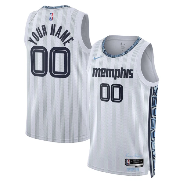Nike Muški Dres Memphis Grizzlies Personalizacija City Edition 2025/26 Swingman Sivo
