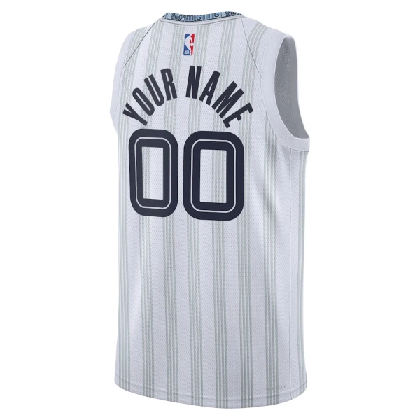 Nike Muški Dres Memphis Grizzlies Personalizacija City Edition 2025/26 Swingman Sivo
