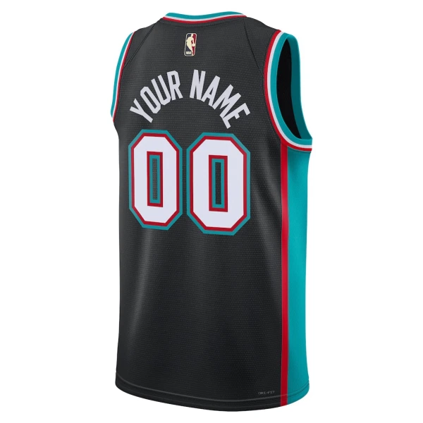 Nike Muški Dres Memphis Grizzlies Personalizacija Classic Edition 2025/26 Swingman Crna