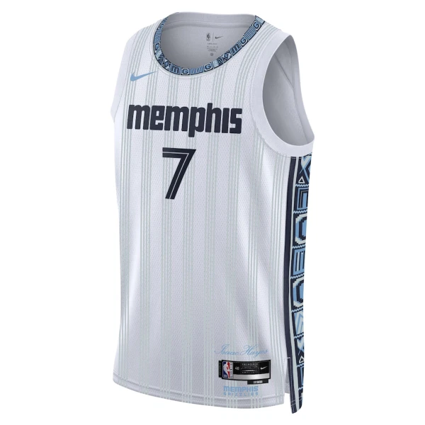 Nike Muški Dres Memphis Grizzlies Santi Aldama City Edition 2025/26 Swingman Sivo