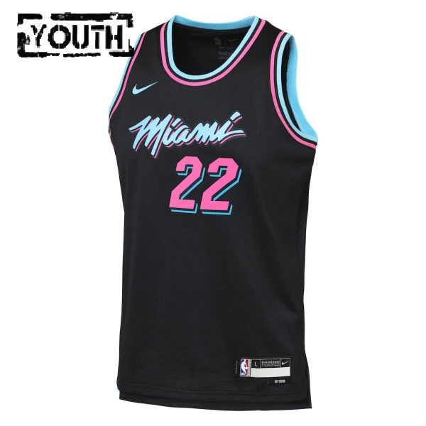 Nike Dječji Dres Miami Heat Andrew Wiggins City Edition 2025/26 Swingman Crna