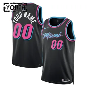 Nike Dječji Dres Miami Heat Personalizacija City Edition 2025/26 Swingman Crna