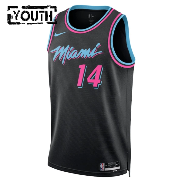 Nike Dječji Dres Miami Heat Tyler Herro City Edition 2025/26 Swingman Crna