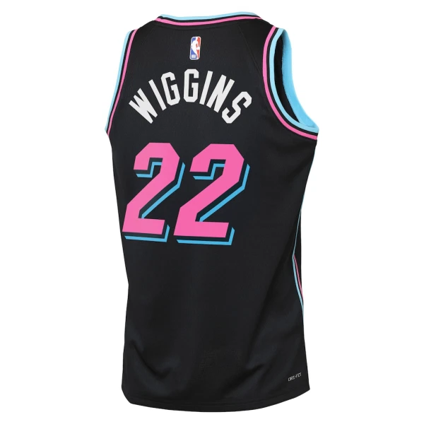 Nike Muški Dres Miami Heat Andrew Wiggins City Edition 2025/26 Swingman Crna