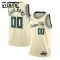 Nike Dječji Dres Milwaukee Bucks Personalizacija City Edition 2025/26 Swingman Bijela
