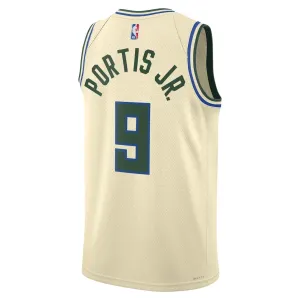 Nike Muški Dres Milwaukee Bucks Bobby Portis JR City Edition 2025/26 Swingman Bijela
