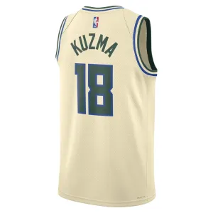 Nike Muški Dres Milwaukee Bucks Kyle Kuzma City Edition 2025/26 Swingman Bijela